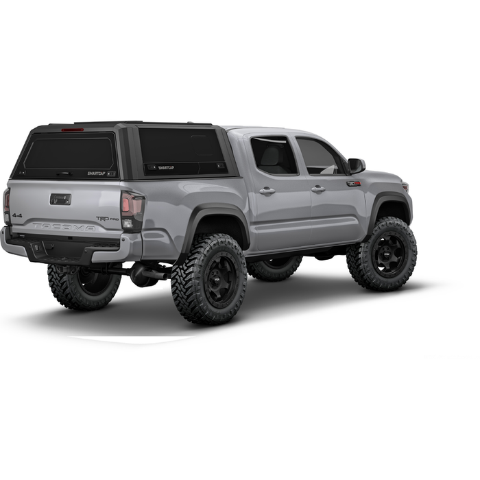 SmartCap Matte Black Truck Bed Cap EVO Sport Series w/ Vertical Locks Model EV1316-MB