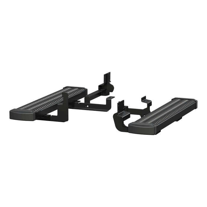 Luverne Grip Step Black Aluminum 36-Inch Cargo Van Running Boards, Select Ford E-Transit Model 415036-401740