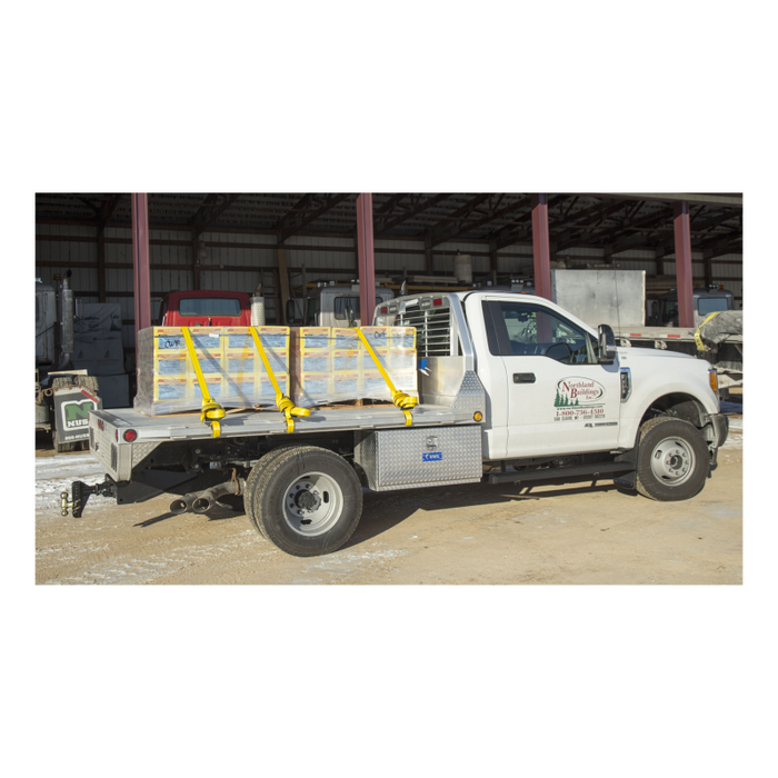 UWS Bright Aluminum 36" Single-Door Underbody Tool Box Model TBUB-36