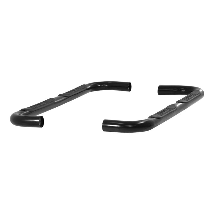 ARIES 3" Round Black Steel Side Bars, Select Jeep Cherokee Model 201000