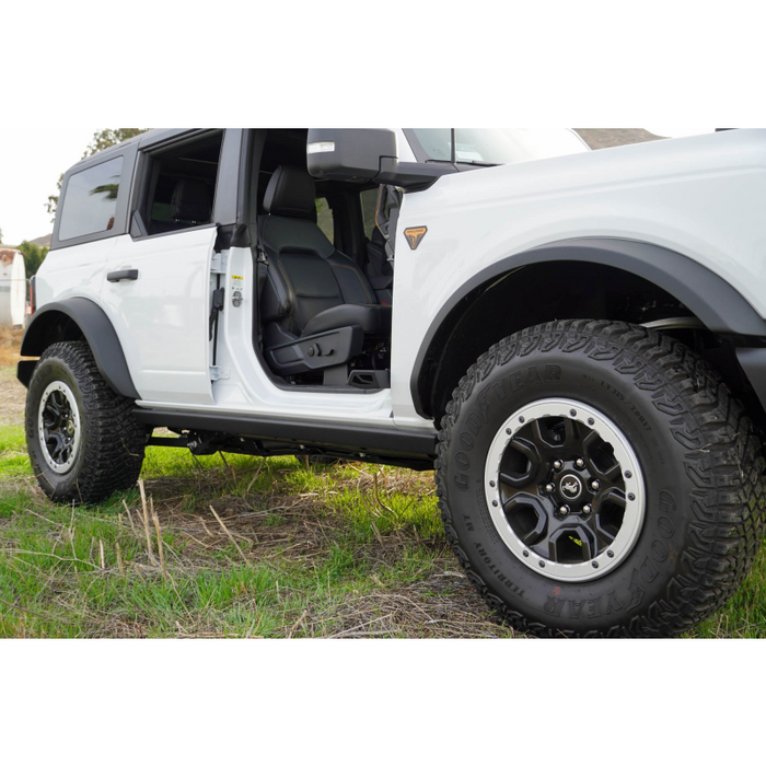 DV8 Offroad 2021-2026 Ford Bronco Foot Pegs Model STBR-01