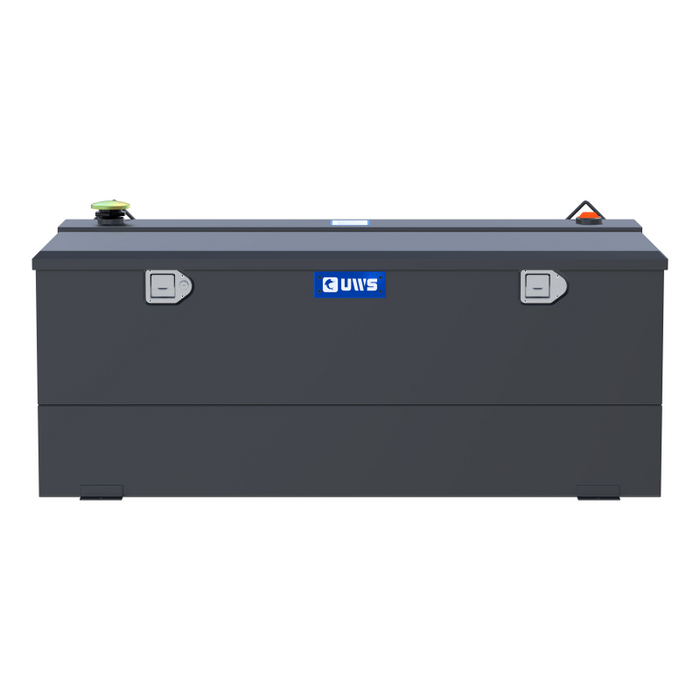 UWS Matte Black 100-Gallon Steel-Aluminum Combo Transfer Tank Model ST-100-COMBO-MB
