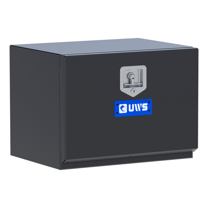 UWS Matte Black Steel 24" Single-Door Underbody Tool Box Model ST-TBUB-24-MB