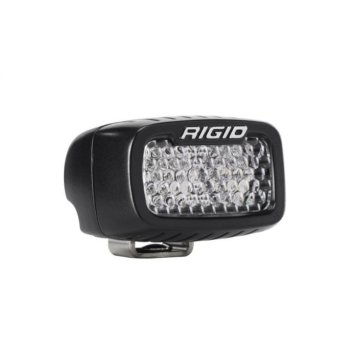 Rigid Industries SR-M Series PRO, Flood Diffused, Surface Mount, Black Housing, Single Model 902513
