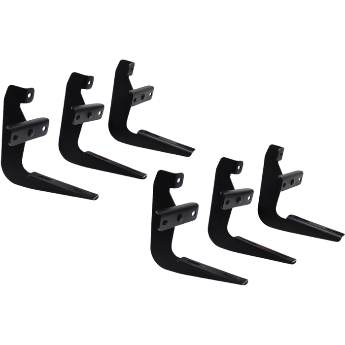 Westin Running Board Mount Kit Black Finish For Super Crew Cab Model 27-2195