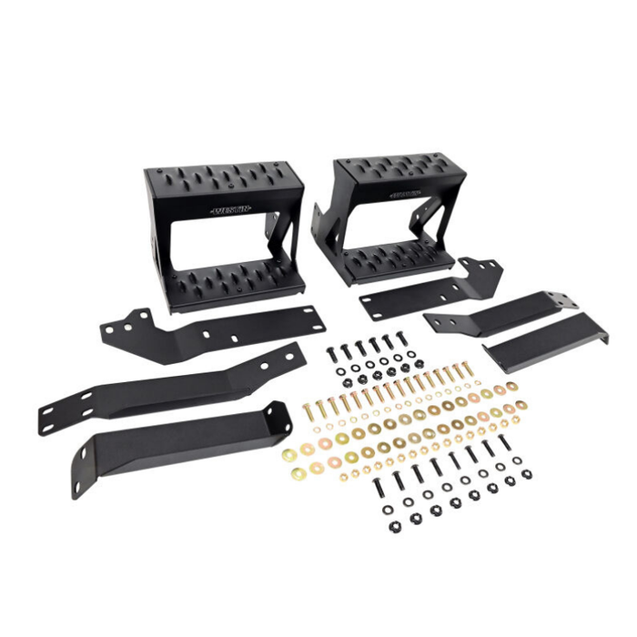 Westin Grate Side Bed Step Steel Powder Coated Textured Black Model 27-74005
