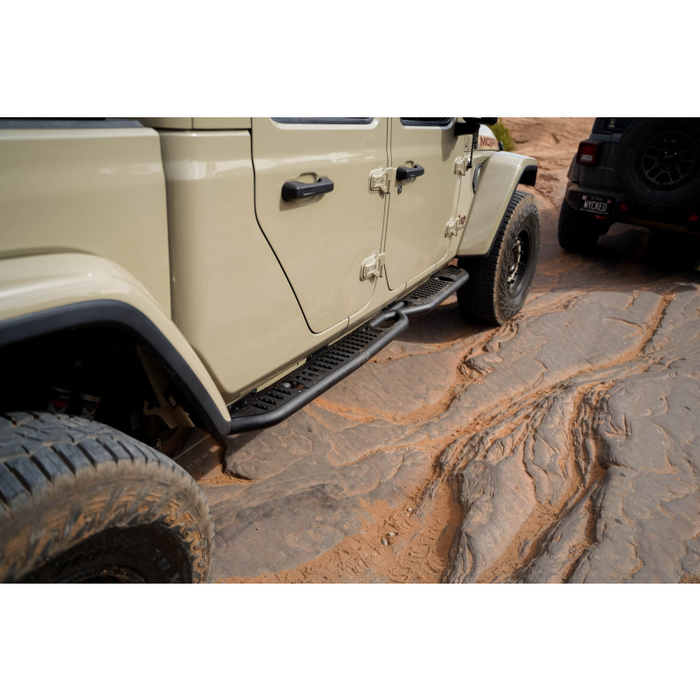 DV8 Offroad OE Plus Running Boards Model SRGL-08