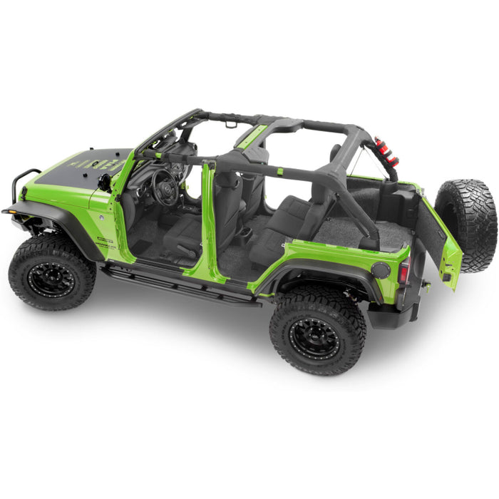 Husky Liners Jeep Bedrug 4Dr Rr 5Pc Cargo Kit (Inc Tlgte & Tub Liner) Model HBRJK11R4