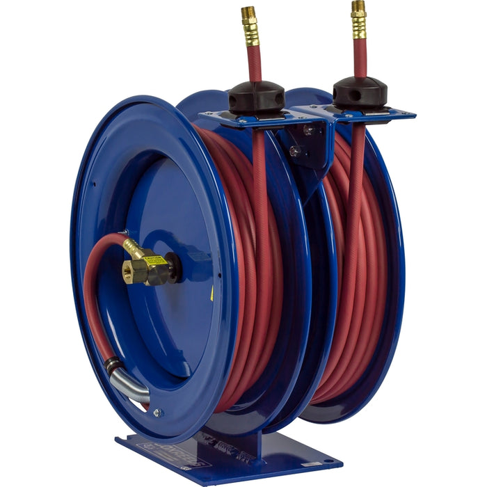 Coxreels C Series Dual Purpose Spring Driven Hose Reel 1/2 in. x 25 ft. - Hose Included 300 PSI Model C-LP-425-425