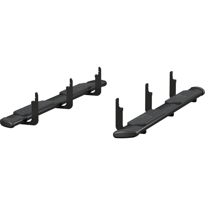 Luverne Regal 7 Black Stainless 78" Oval Side Steps, Select Ford F250, F350, F450, F550 Model 277078-401734