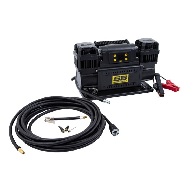 Smittybilt 10.6 CFM Dual Head Compressor With Carrying Bag Model 2782