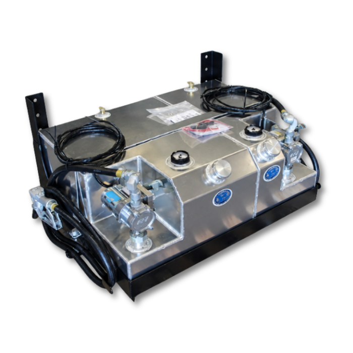 Boyd Welding 25/15 Gallon Fueling Station With Dual GPI EZ-8 Pumps Model 14016