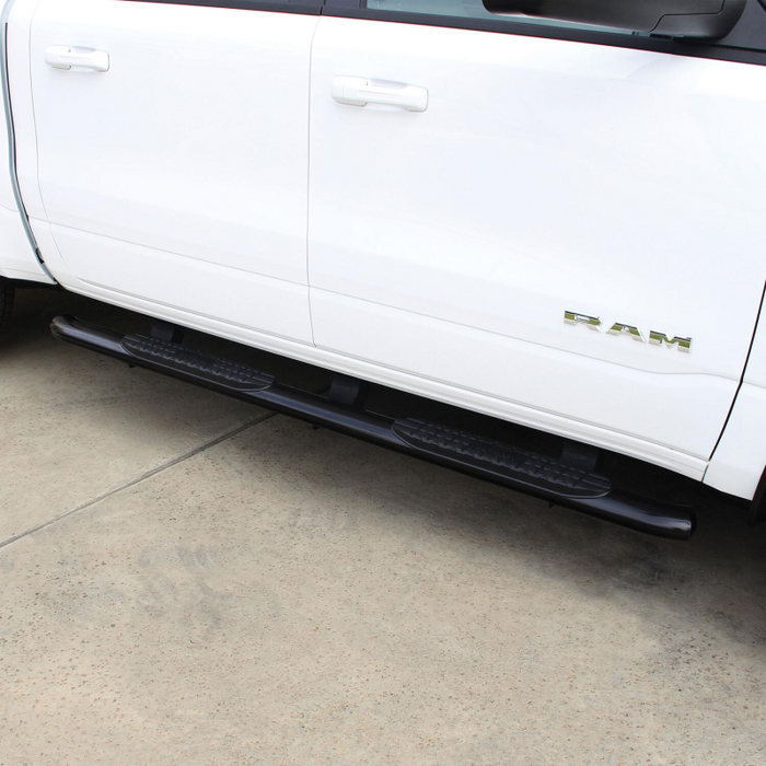 Westin PRO TRAXX 4 Oval Step Nerf Bars Black Steel For Quad Cab Model 21-24095