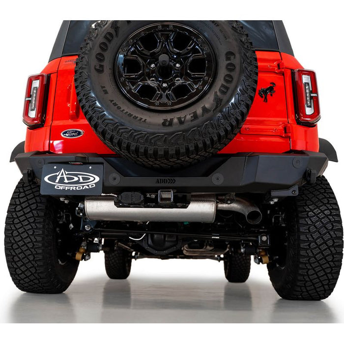 Addictive Desert Designs 21 - 23 Ford Bronco Rock Fighter Rear Bumper Model R23012NA01NA