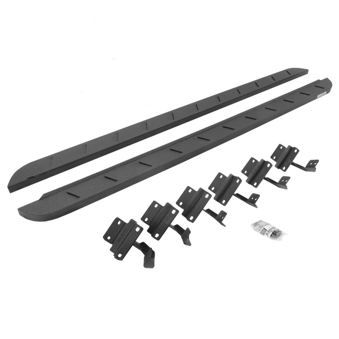 Go Rhino RB10 Slim Line Running Boards with Mounting Brackets Kit Model 63415587ST