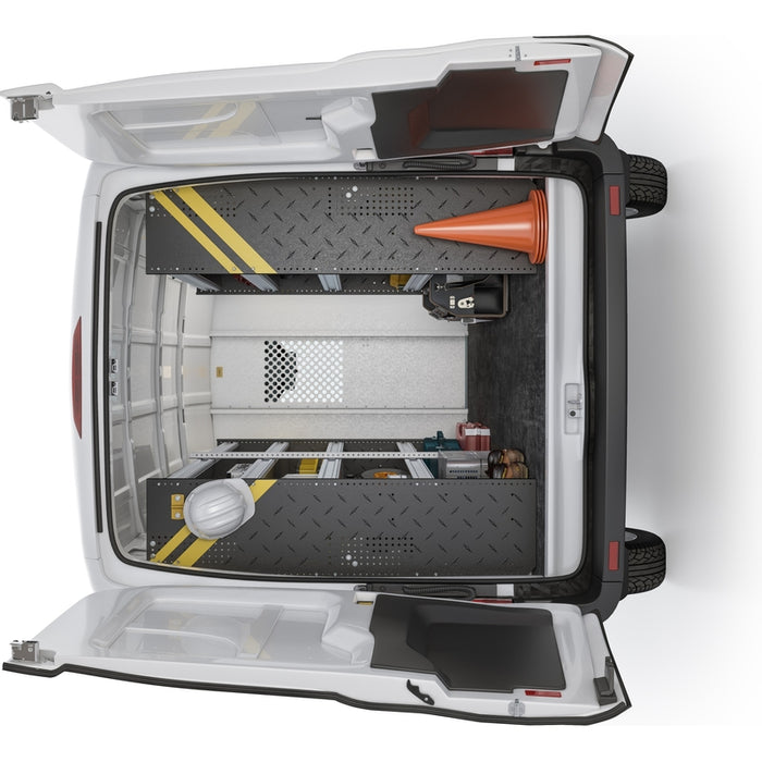 Ranger Design Contractor Van Shelving Package for Ford Transit Mid Roof 148" Wheelbase Model FTM-10