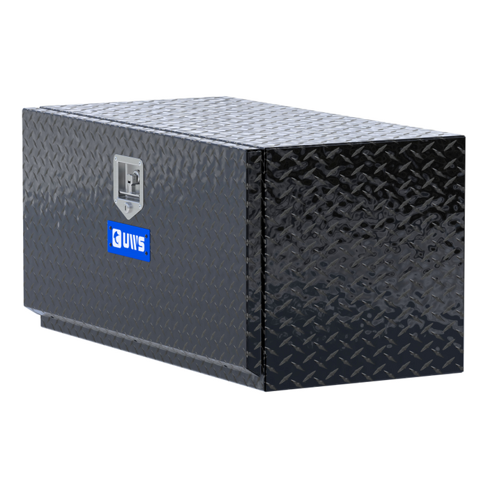 UWS Gloss Black Aluminum 36" Single-Door Underbody Tool Box Model TBUB-36-BLK