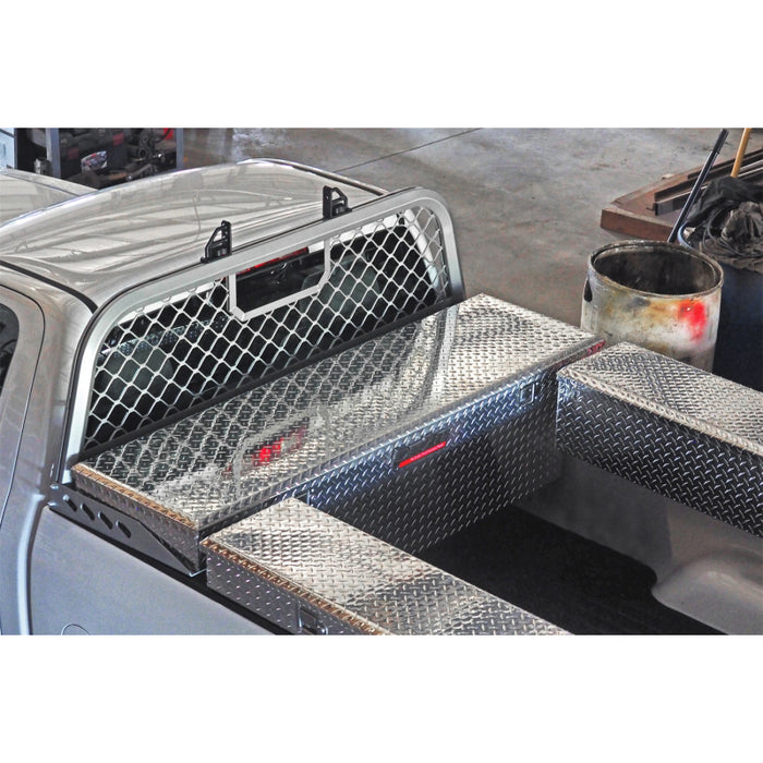 Dee Zee Aluminum Front Cab Rack W/Mesh Model DZ95050WR