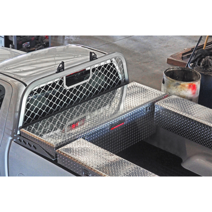 Dee Zee Aluminum Front Cab Rack W/Mesh Model DZ95058R