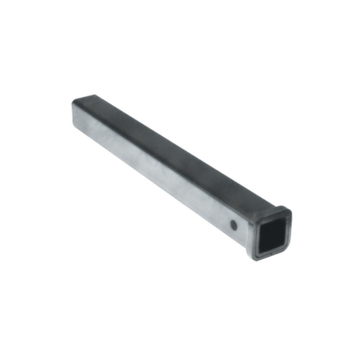 Draw-Tite Receiver Fabrication Part, 2 in. Square Receiver, 18 in. Length, Unpainted Model 2898