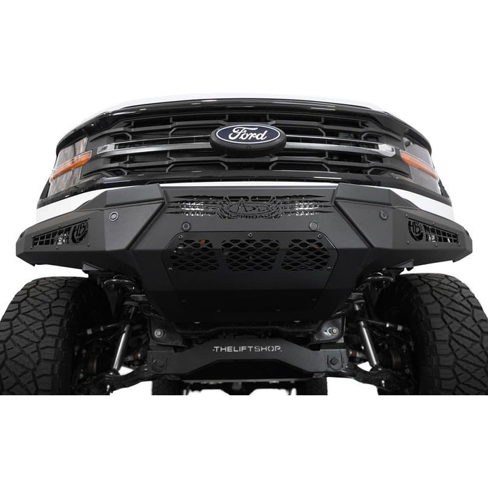 Addictive Desert Designs 24 Ford F-150 HoneyBadger Front Bumper Model F1900111040103