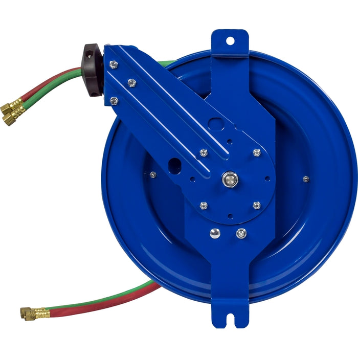 Coxreels SGW Series Side Mount Welding Hose Reel 1/4 in. x 75 ft. oxy-acet - Hose Included 200 PSI Model SG19W-175