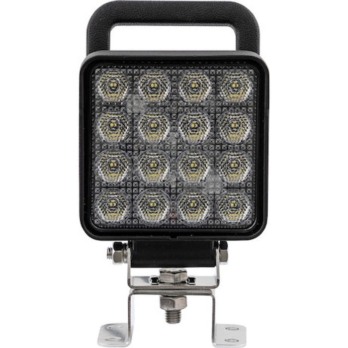 Buyers Products 4.25 Inch Square LED Flood Light w/ Handle and Switch Model 1492249