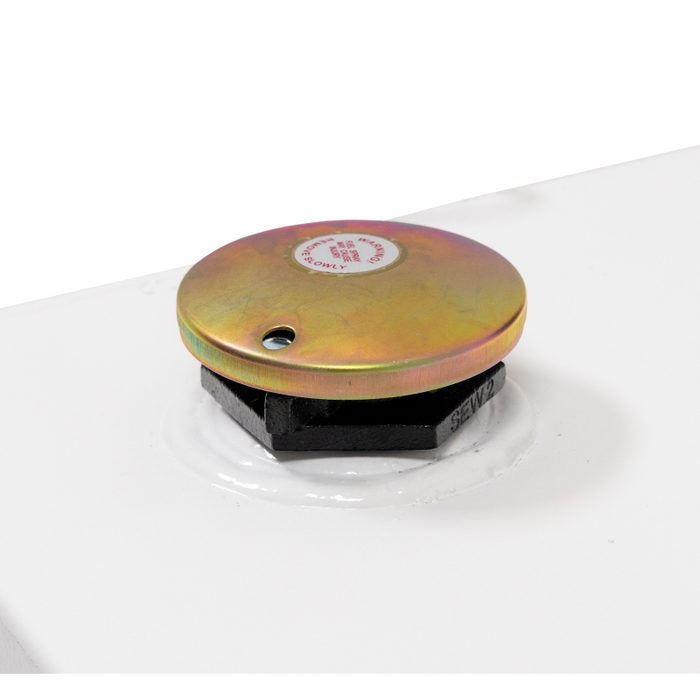 Better Built 100 Gallon White Steel Heavy Duty Series Rectangle Liquid Transfer Tank Model 29224164