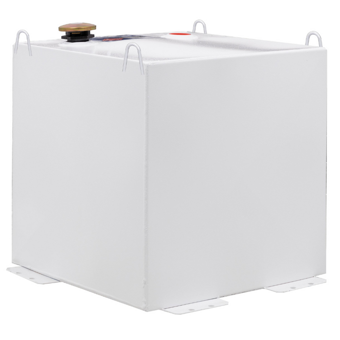 Better Built 50 Gallon White Steel Heavy Duty Series Square Liquid Transfer Tank Model 29224165