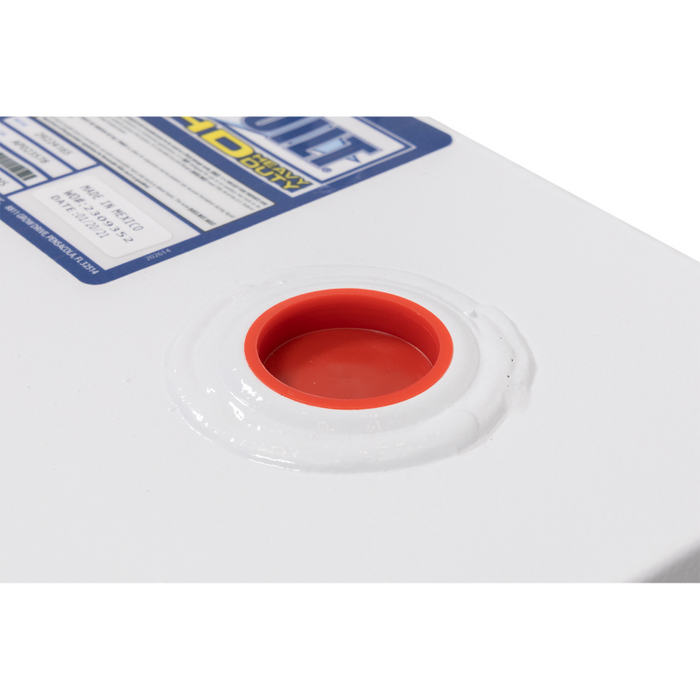 Better Built 50 Gallon White Steel Heavy Duty Series Square Liquid Transfer Tank Model 29224165