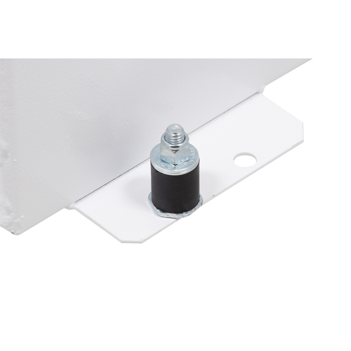 Better Built 50 Gallon White Steel Heavy Duty Series Square Liquid Transfer Tank Model 29224165