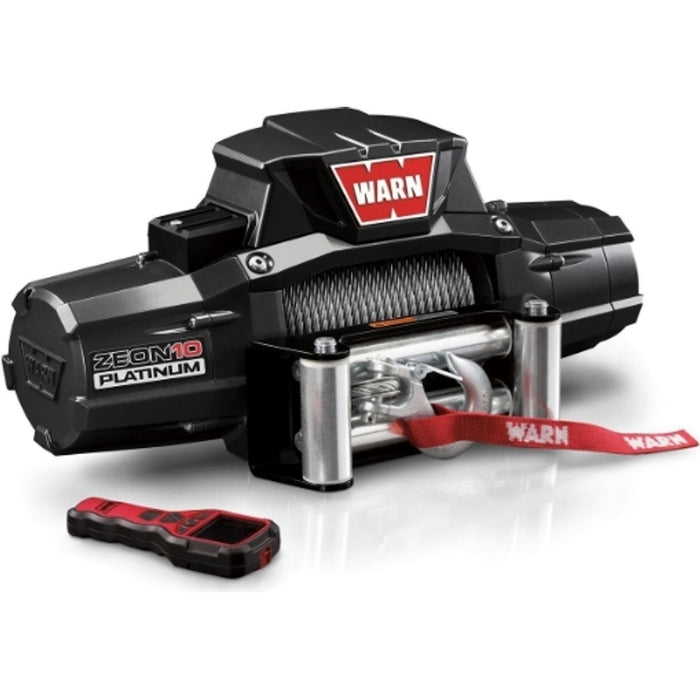 Warn ZEON 10 Platinum Winch, Pull Capacity 10,000 lb, 80 Feet Of Steel Rope Model 92810
