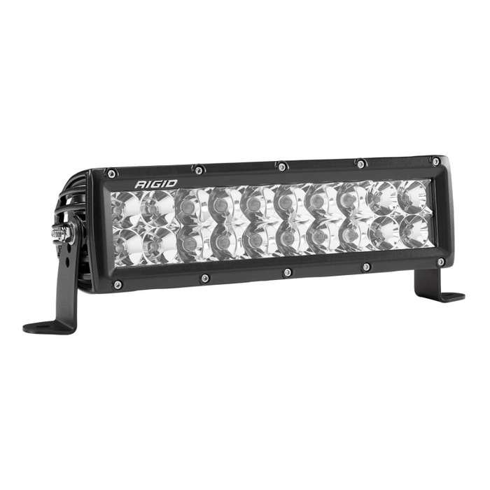 Rigid Industries E-Series PRO LED Light, Spot/Flood Optic Combo, 10 Inch, Black Housing Model 110313