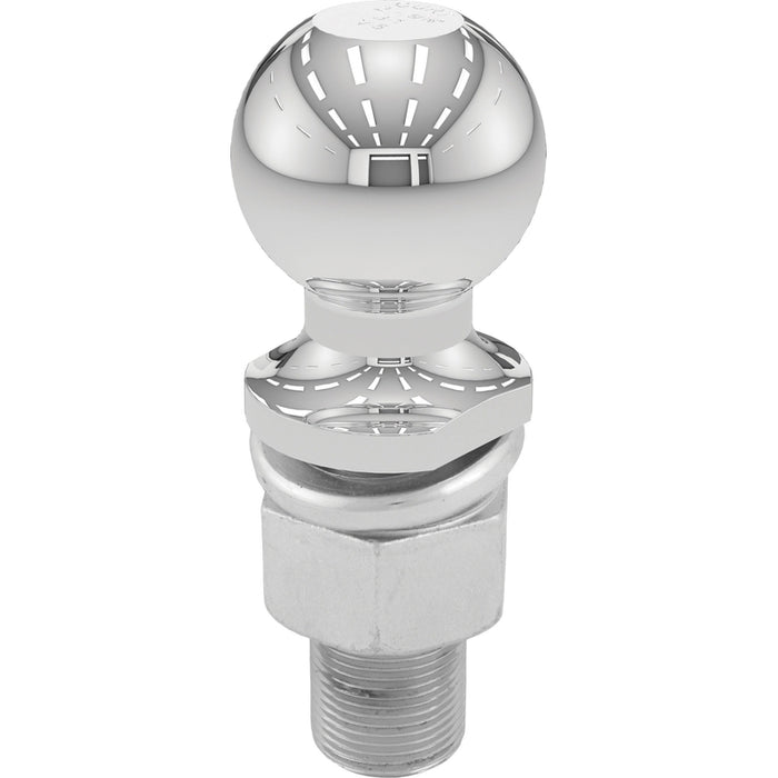 CURT Chrome Trailer Hitch Ball, 6,000 lbs, 2-5/16-Inch Diameter, 1-1/4 x 3-Inch Shank Model 40022