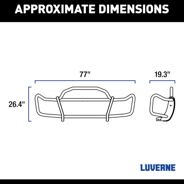 Luverne SolidShield Van Grille Guard for Select Ram ProMaster Model 208825
