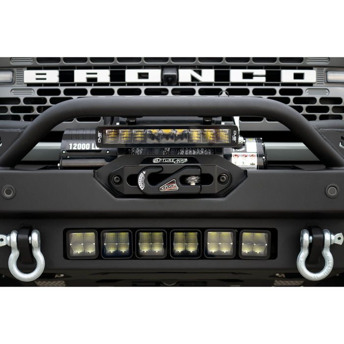 DV8 Offroad 2021-2025 Ford Bronco Fs-15 Series Winch Front Bumper Model FBBR-02