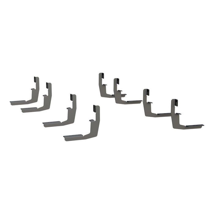 Luverne Regal 7 Black Stainless 78" Oval Side Steps Select Silverado Sierra Ext. Cab Model 277078-401445
