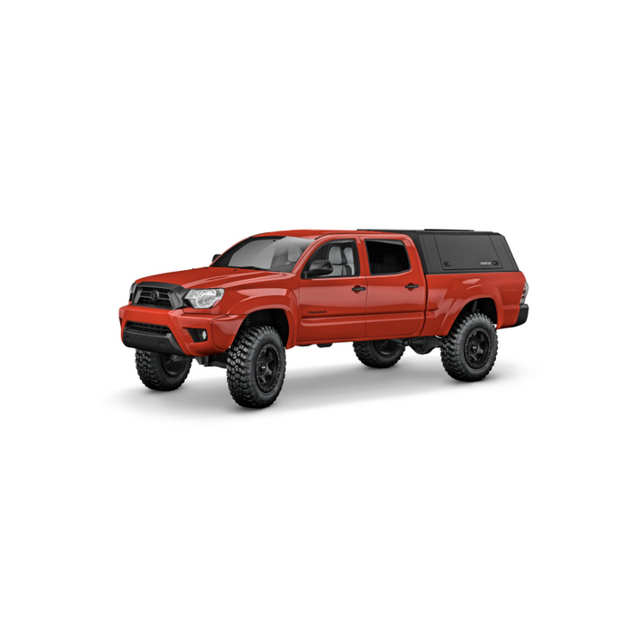 SmartCap Matte Black Truck Bed Cap EVOa Adventure Series w/ Horizontal Locks Model EA1319-MB