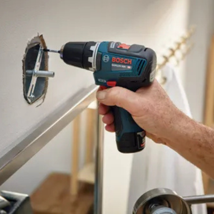 Bosch 12V Max 2-Tool Combo Kit with 3/8 In. Drill/Driver, 1/4 In. Hex Impact Driver and (2) 2.0 Ah Batteries Model GXL12V-220B22