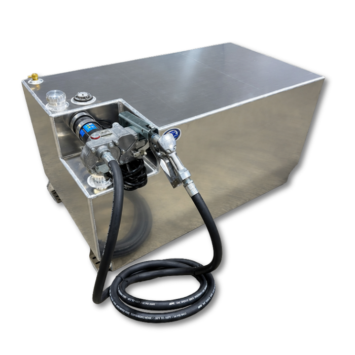 Boyd Welding 100 Gallon 47.5 x 26 x 24 Service Body Tank Driver Pocket (Rear Facing) Model 13031-DPR