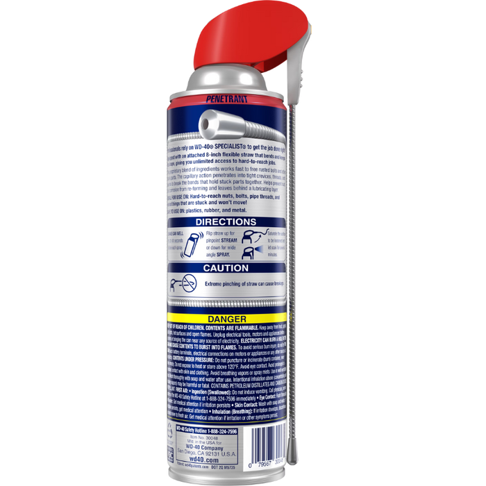 WD-40 Specialist Penetrant W/Ez-Reach 13.5Oz Model 300486