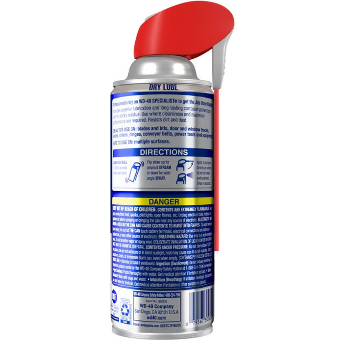 WD-40 Specialist Dry Lube 10Oz Model 300059