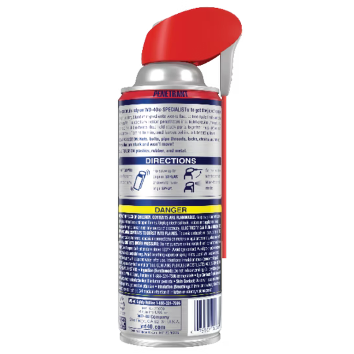 WD-40 Specialist Penetrant 11Oz Model 300004