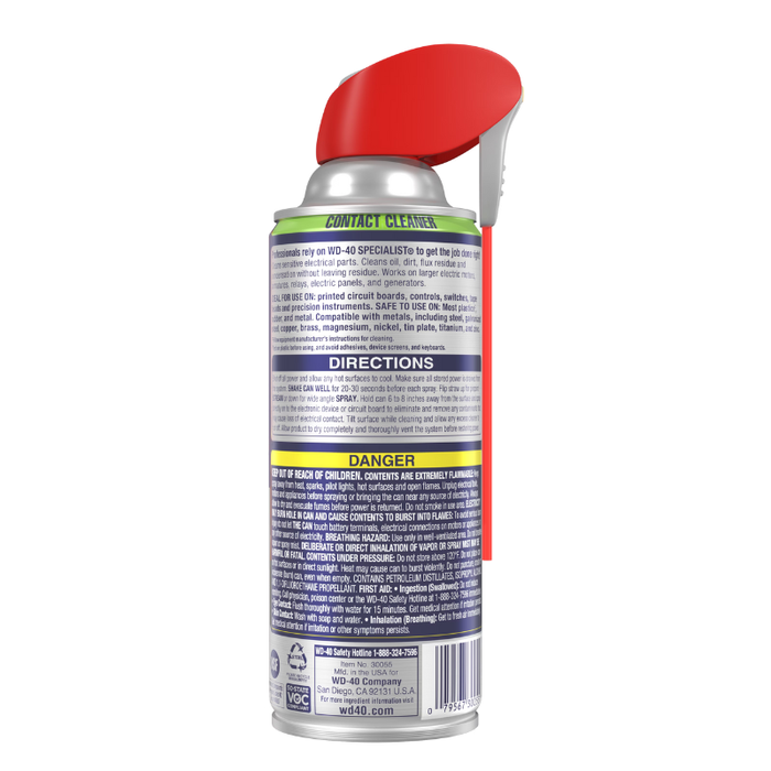 WD-40 Specialist Contact Cleaner 11Oz Model 300554