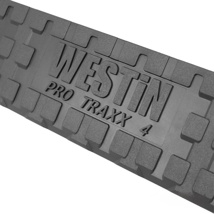 Westin PRO TRAXX 4 Oval Step Nerf Bars Black Steel Model 21-24025