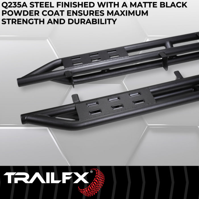 TrailFX Rocker Panel Guards 4 Door Model BR011T