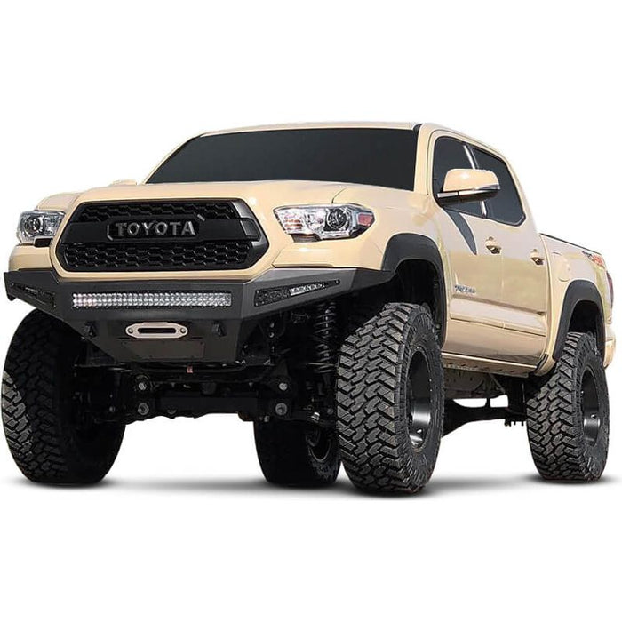 Addictive Desert Designs 16 - 23 Toyota Tacoma HoneyBadger Front Bumper Model F687382730103