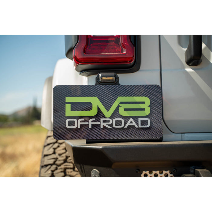 DV8 Offroad 2018-2025 Jeep Wrangler JL JLU Mto Series Rear Bumper W/ Optional Tire Carrier Model RBJL-13