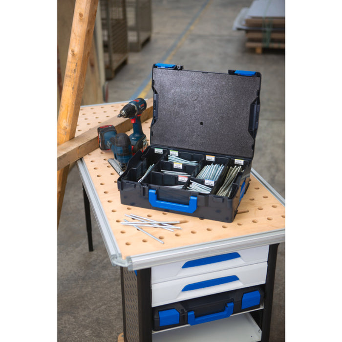 Sortimo Insetbox Ux6 H95  12 In x 3 In x 4 In Model 6000010913