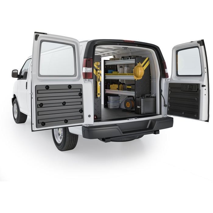 Ranger Design Mobile Service & Plumbing Van Shelving Package for Chevrolet Express 135" Wheelbase Model GSR-16
